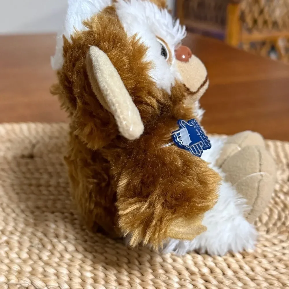 Vintage 1984 Applause Gizmo Mogwai Plush Toy From The Movie Gremlins Brown White